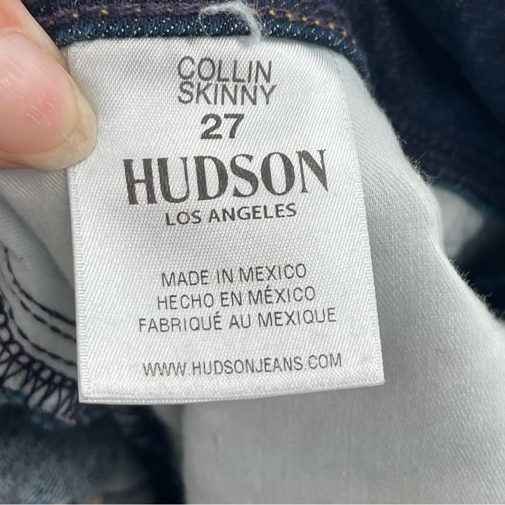 Hudson Collin Mid-Rise Skinny Jeans - Picture 9 of 14